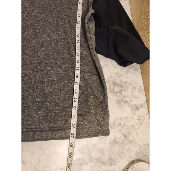 Champion Performance Mens Gray Black Half Zip Long Sleeve Sweatshirt Size Large - Picture 5 of 5